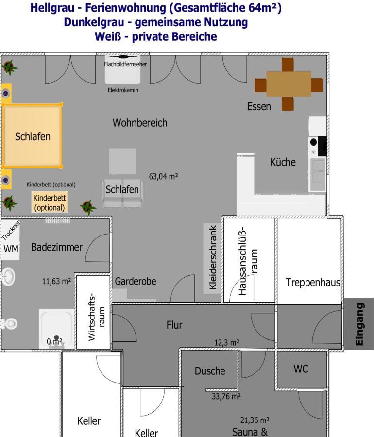 Ferienwohnung, Sauna & Gaestekarte Gratis Im Schwarzwald Baiersbronn Exterior photo